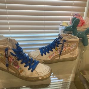 Custom golden goose slides
